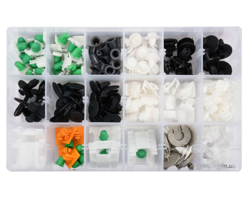 Шпинки для автосалоной обшивки AUDI YATO, разные, 12 типоразмеров, 160 шт. [20/320]