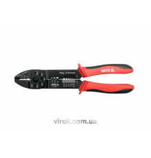 Знімач ізоляції YATO, L=240 мм, Ø=1.5-6.0 мм [12/48]