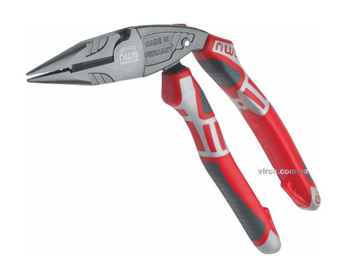 Плоскогубці комбіновані NWS "Ergo Multi" : вигнуті 45°, L= 200 мм