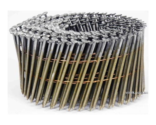 Цвяхи барабанні до пневматичного пістолета VOREL: L=64мм, Ø=2.5 мм, 3600 шт. (YT-09213,YT-09214) [1]