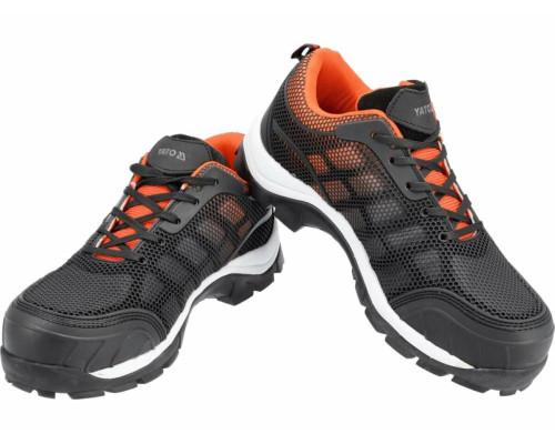 Кросівки робочі YATO "POMPA S1P", розм.46 поверхня з поліурет. шкіри і сітки з гумовою підошвою [10]