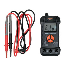 Мультиметр ел.парам.STHOR:0-10 А,0-600 В AC/D з LCD-дисп,жив- 2x1.5V; AAA ,SMART з фуннцією TRUE RMS