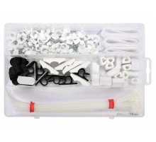 Гачки для кріплення кабелів VOREL, 124 шт.(DW)