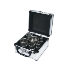 Свердла коронки по металу TCT YATO Ø22-30-35-45-50-65x 103мм, товщ до 25мм, HEXт 3/8" 6ш