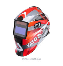 Щиток електрозварювальника YATO з автозатемнювальнимним фільтром [6/36]