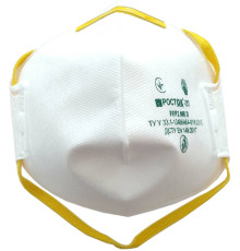 Респіратор протиаерозольний ТМ "VIROK" клас захисту FFP2, рівень захисту до 12 ГДК