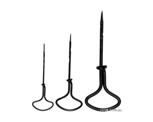 Бури ручні по дереву VOREL, Ø= 1.5, 2, 3 мм, l= 100 мм, 3 шт.(DW)