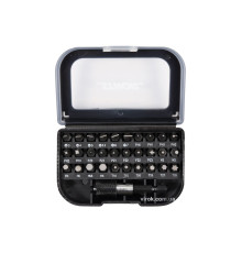 Насадки викруткові з тримачем STHOR Cr-V, з 6-гран. хвостов.- 1/4", l= 25 мм, наб. 31 елем. [10/30]