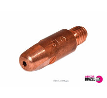 Накінечник зварювальний ABICOR BINZEL : E-Cu, M6 x 1.2 x 28 мм (D=8)