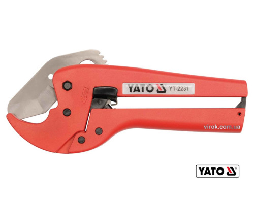 Труборіз - автомат для ПВХ труб YATO : max Ø= 42 мм [6/48]