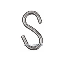 Крючок S-образный гальванический 4мм