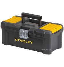 Ящик для інструментів STANLEY : 12,5", пластиковий, металева защіпка