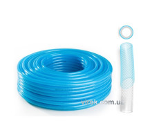 Шланг ПХВ зміцнений бензо-мастилостійкий з роб. тиск. 0,8 МПа, Ø=6 мм, t=1,4 мм, l= 50 м