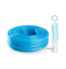 Шланг ПХВ зміцнений бензо-мастилостійкий з роб. тиск. 0,8 МПа, Ø=6 мм, t=1,4 мм, l= 50 м