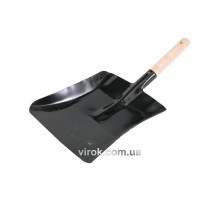 Совок VOREL металевий з ручкою, 460x220мм, S-22 [40]