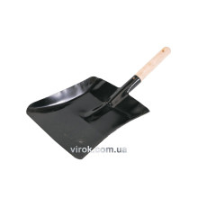 Совок VOREL металевий з ручкою, 460x220мм, S-22 [40]