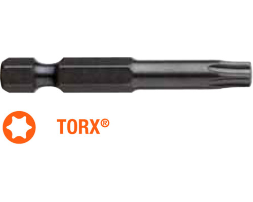 Насадка викруткова USH Industry "тонке жало" TORX T9 x 50 мм подовжена, Уп. 5 шт.