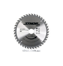 Диск пильний по дереву STHOR. Ø= 210/30 мм, h= 2,2 мм, 40 зубів [10/20]