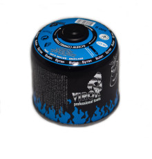 Балон газовий 1-разовий VIROK з різьбою (7/16) 300g/600ml. для плит/кемпінгу (EN417) [24]