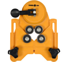 Напрямний пристрій для свердління в плитках VOREL : Ø4-84 мм, кріплення на присосках [40/480]