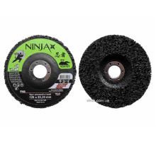 Круг зачистний нетканий м'який NINJA : Т27, 125х22 H=13 мм, Р46 (5/100 шт. уп)