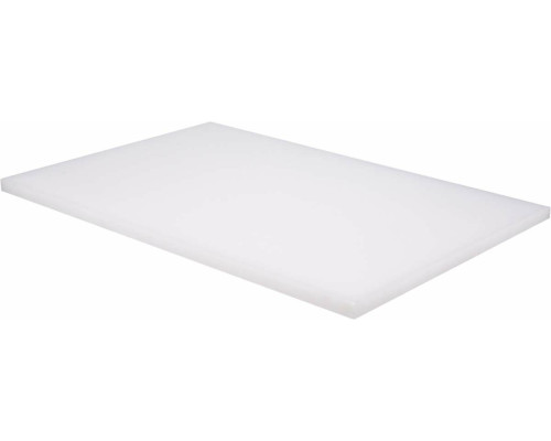 Дошка для нарізання кухонна, біла; 600х 400х 20 мм