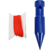 Высокий строительный VOREL, Ø= 22 мм, l= 115 мм, M= 200 гр, со шнуром l= 6 м(DW)