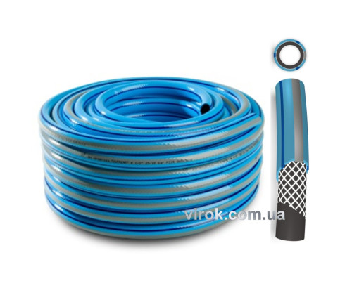 Шланг ПХВ водяний , "SUPREME" з роб. тиск. 1,0 МПа, Ø=3/4", t=3,0 мм, l= 50 м