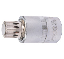 Головка торцевая YATO квадрат 1/2 "SPLINE" M16, L=55 мм [40/160]