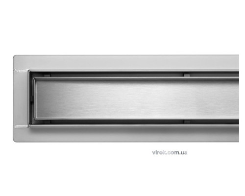 Напольный трап для душа из нержавеющей стали "MADEIRA" FALA; 30х 7х 5,2 см [6]