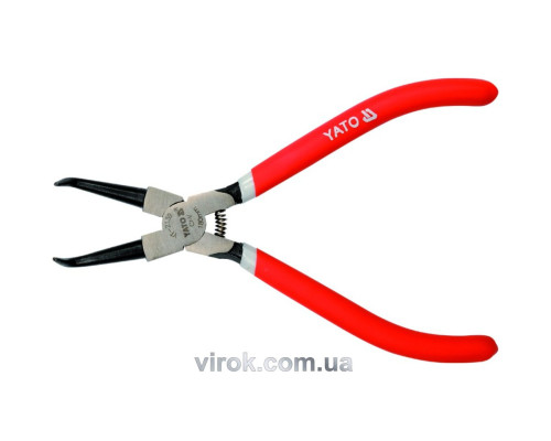 Знімач стопорних кілець YATO загн. (зжим) l=180мм [6/24]