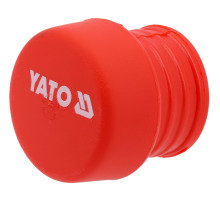 Наконечник змінний для молотка YT-45480 YATO Ø= 30 мм з високопружного поліетилену [100]