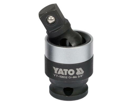 Подовжувач карданний ударний YATO: квадрат 3/8", L= 48 мм [20/100]