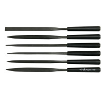 Надфили по металлу STANLEY: L=150 мм. Набор 6 шт.