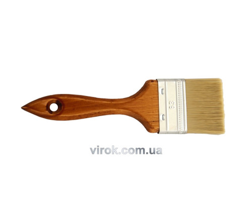 Пензель малярний плоский лакований VIROK PROFI b= 50 мм