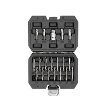 Набір біт екстракторів для викручування Hex і Torx YATO з шпинделем 1/4" і 3/8", 19 елем. [20]