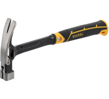 Молоток стальной VOREL m= 450 г, обух-140х 28х 28 мм, l= 365 мм с магнитом [6/24]