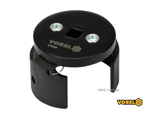 Ключ до оливного фільтру універсальний VOREL : 3/8", Ø64-80 мм [6/36]