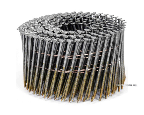 Цвяхи барабанні до пневматичного пістолета VOREL : L=75 мм, Ø=2.5 мм, 3000 шт. (YT-09214) [1]