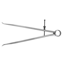 Кронциркуль для внутрішніх вимірів YATO : l= 250 мм, з гвинтовим фіксатором і на пружині [10/50]