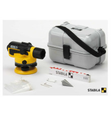 Нівелір оптичний STABILA OLS 26 : (26x, 2 мм/км, кейс) IP 54. міцний корпус з захистним кожухом.