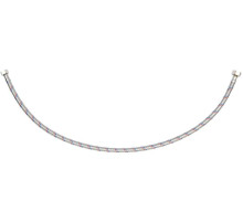 Шланг водопровідний з опліткою з нерж сталі FALA l= 800мм, Ø= 8/12, з'єднання F-1/2" х F-3/8" 1 МПа