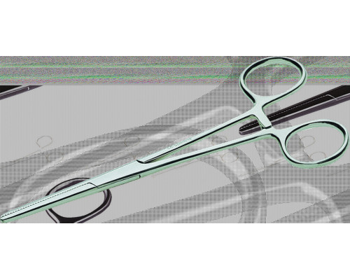 Затискач монтажний NWS l= 160 мм, прямі губки з зубцями на поверхні захопу, нержавіючі