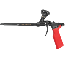 Пистолет для нанесения PU массы с блокировочным вентилем YATO: ствол l=200 мм, общ. расстояние- 315 мм