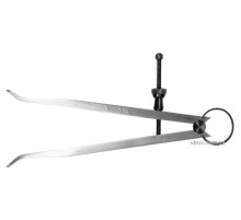 Кронциркуль для внутрішніх вимірів YATO : l= 150 мм, з гвинтовим фіксатором і на пружині [50]