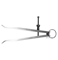 Кронциркуль для внутрішніх вимірів YATO : l= 150 мм, з гвинтовим фіксатором і на пружині [50]