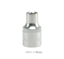 Головка торцевая 6-гранная YATO: квадрат 1/2", М=9 мм, L=38 мм [12/120/240]