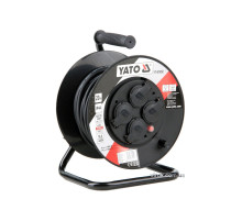 Подовжувач мережевий YATO : l= 20м. до 16 А на котушці; кабель 3-жильний S=1,5 мм² [2]