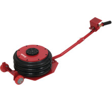 Домкрат пневматический подкатный YATO нагрузки-6 т, границы подъема-15-40 см [1]