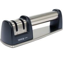 Точило для ножей 2 в 1 YATO керамика сталь 200х60х75мм [30]
